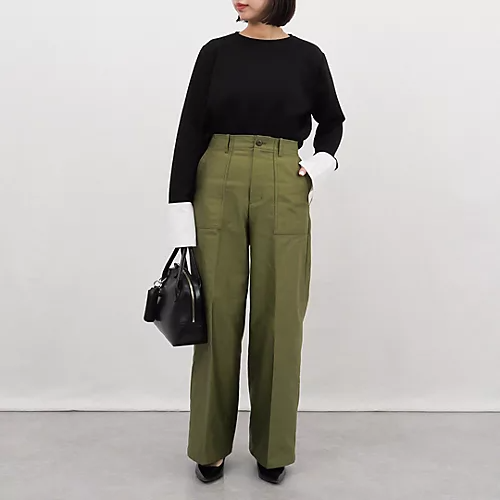 E by eclatNEO大人ベイカーパンツ￥19,800