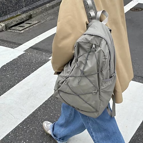 THIRD MAGAZINE【HPS別注】THIRD MAGAZINE×CARIBOU Mountaineeringロゴパッカブルバックパック￥16,500