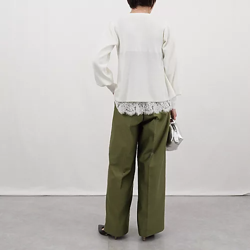 E by eclatNEO大人ベイカーパンツ￥19,800