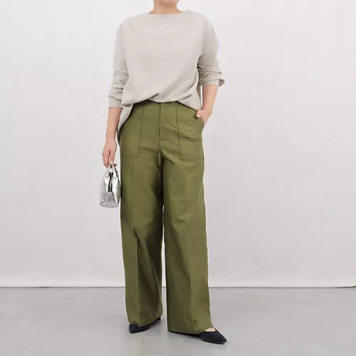 E by eclatNEO大人ベイカーパンツ￥19,800