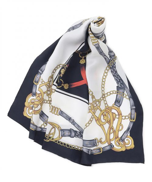 uncraveチェーン シルクスカーフ￥16,500