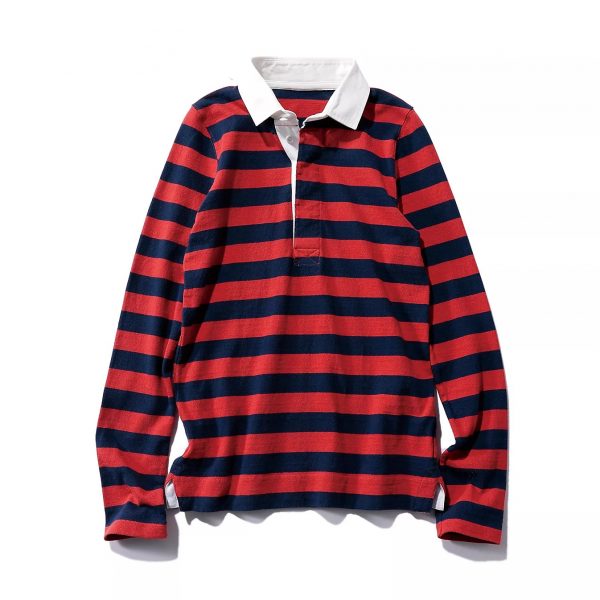 MADISONBLUESLIM FIT RUGBY SHIRT COTTON BORDER¥85,800