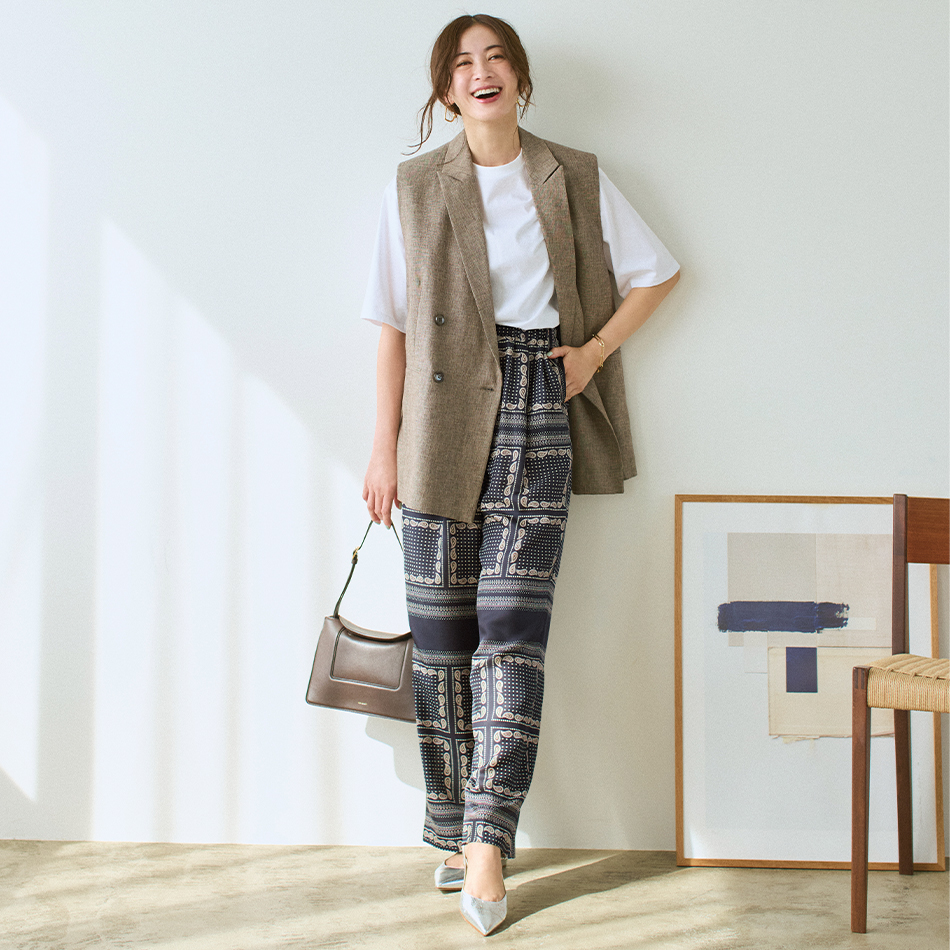 1点プラスできれいめスタイルを更新！春のM7days