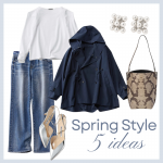 <span class="title">上品カジュアルで始める、春の着映えコーデ5選【40代ファッション】</span>