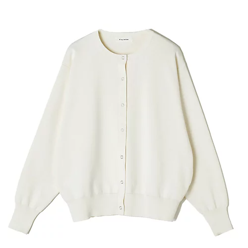 E by eclatミラノリブスナップカーディガン￥19,800
