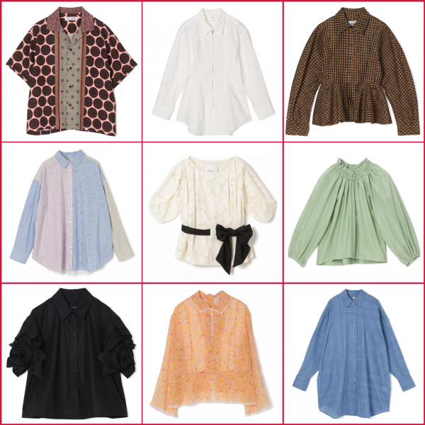 一枚で着映える！　シャツ＆ブラウス15選