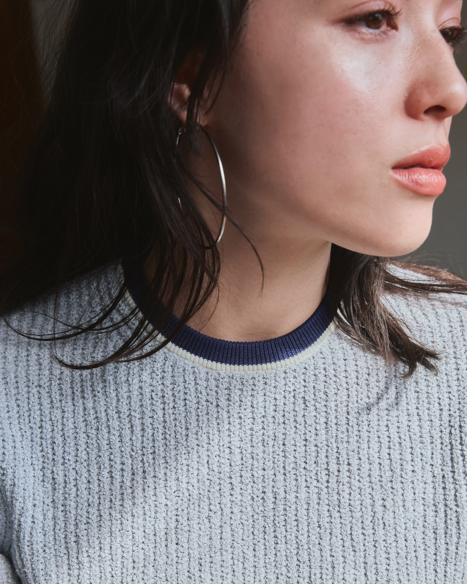 【RYE TENDER】旬リンガーはニットで! ぷくぷくの編み地で脱ユニフォーム感 | GOOD THINGS Vol.107