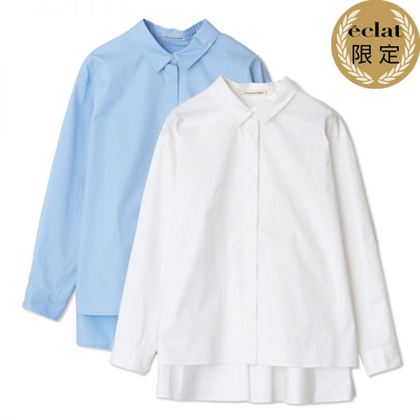 初コラボ！E by eclat×drawell 風になびくシャツスタイル éclat2026年6月号特集