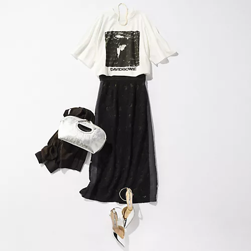 KATHARINE HAMNETTデヴィッド・ボウイ×キャサリン・ハムネットコラボTシャツ￥22,000