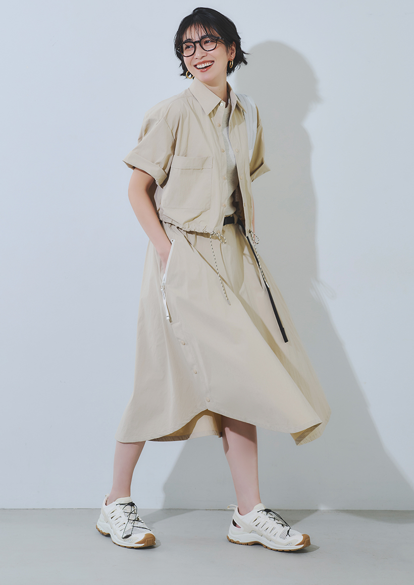 「楽してキレイ！」をかなえる機能服