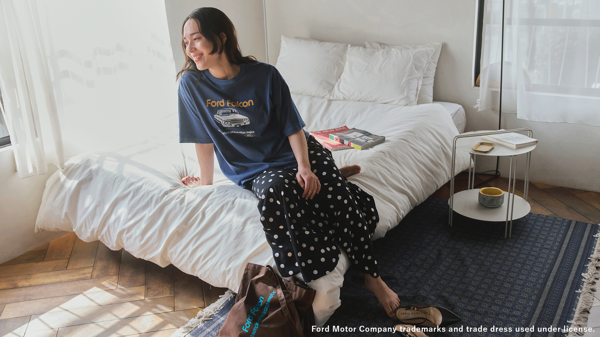 【suadeo×Ford Falcon】Tシャツ＆トートの最強セットでお洒落の正解へ一直線 | GOOD THINGS Vol.108