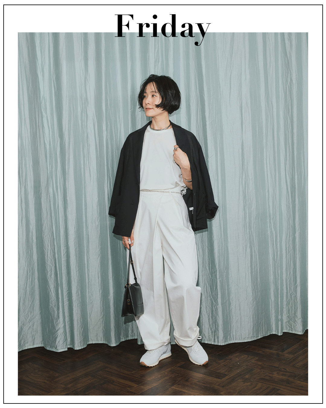 デザイナーHiguchiの1週間コーデ｜気温差に迷わない春の着こなし【suadeo】