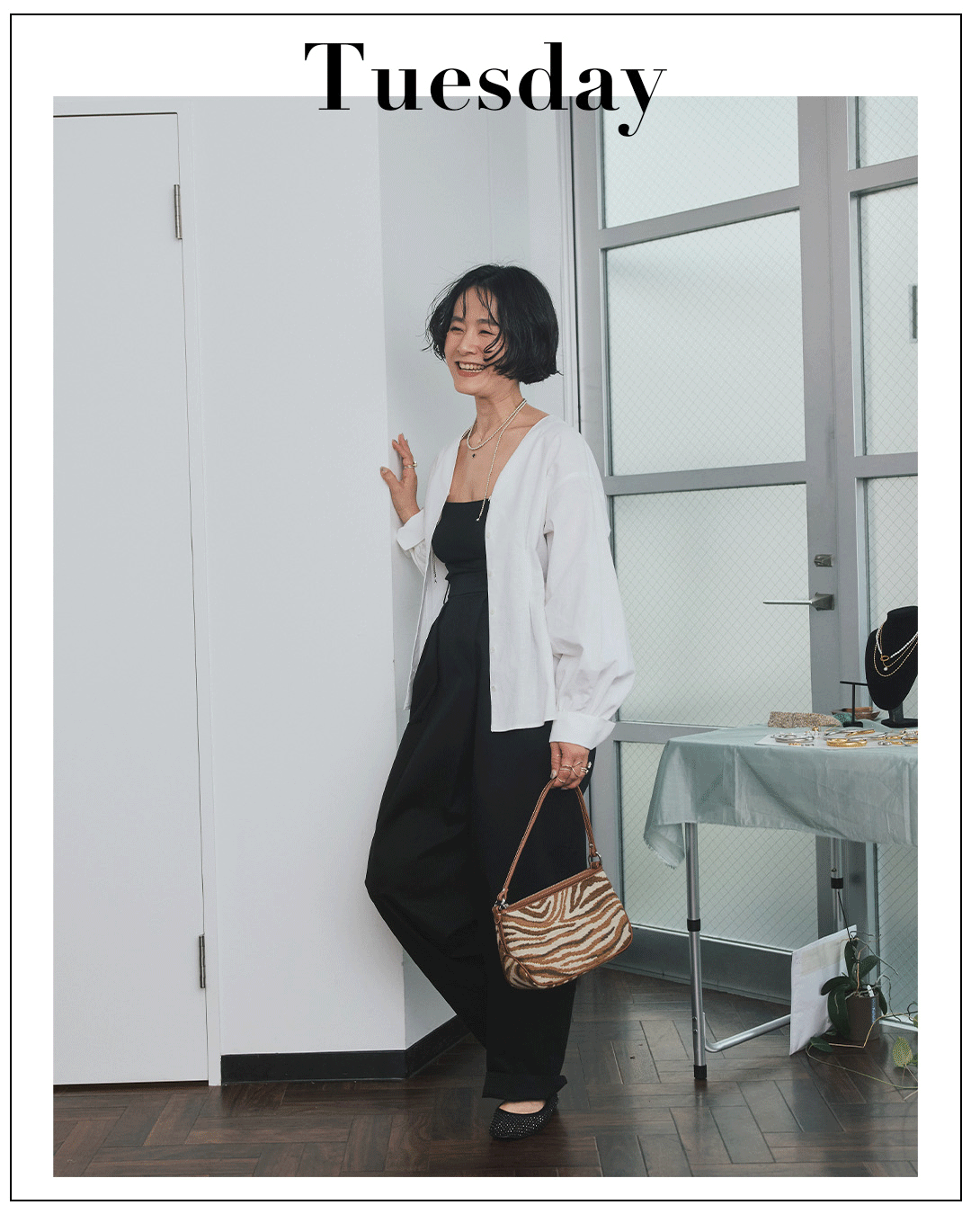 デザイナーHiguchiの1週間コーデ｜気温差に迷わない春の着こなし【suadeo】