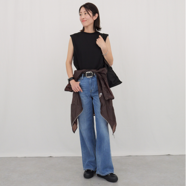 「これを買えば間違いない」売上No.1「パックT」を美女組身長別12コーデで検証【40代ファッション】