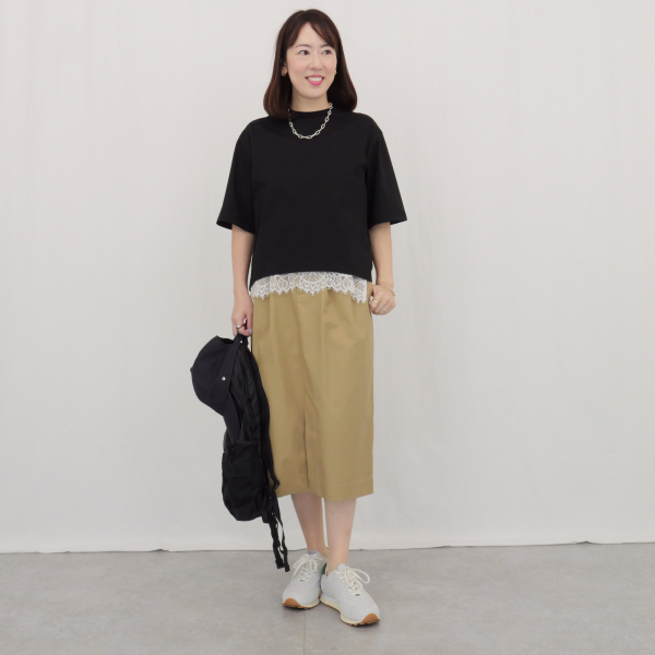 「これを買えば間違いない」売上No.1「パックT」を美女組身長別12コーデで検証【40代ファッション】