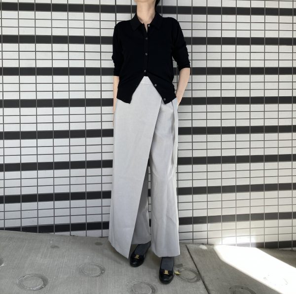 mtmodelist×eclat【別注】リネン混カーディガン￥17,600