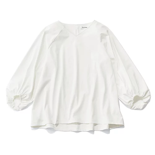 E by eclat浅Vネックブラウス見えカットソー￥16,500