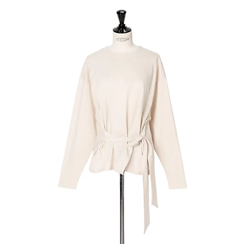 E by eclatウエストリボンリラクシートップス￥16,500