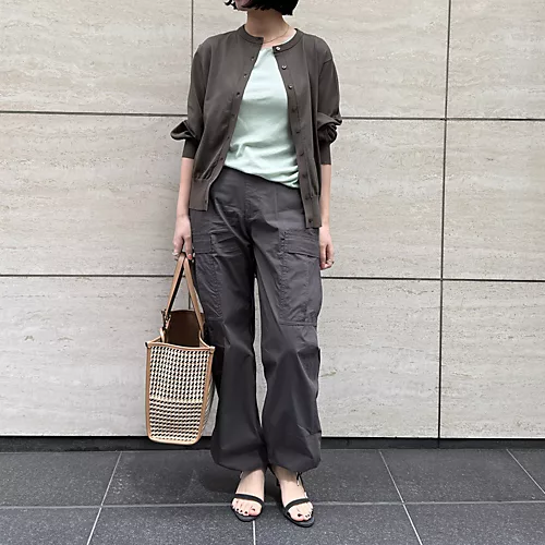 E by eclat六分袖カーディガン￥16,500