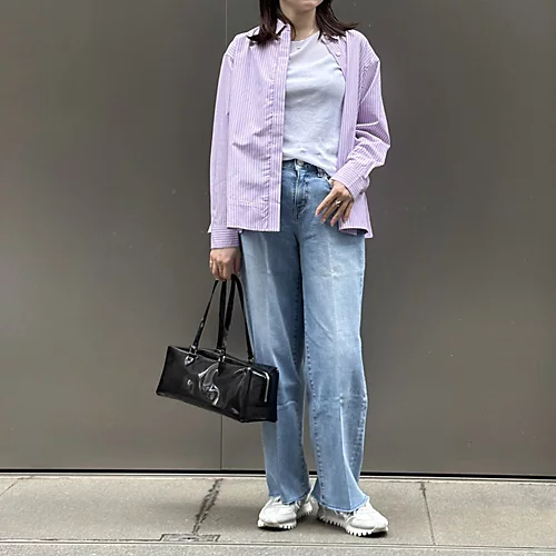 J.B. ATTIRE×eclat【宮崎桃代さん別注】クリアボストンバッグ