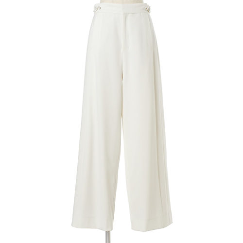 E by eclat優美なセミワイドパンツ￥19,800