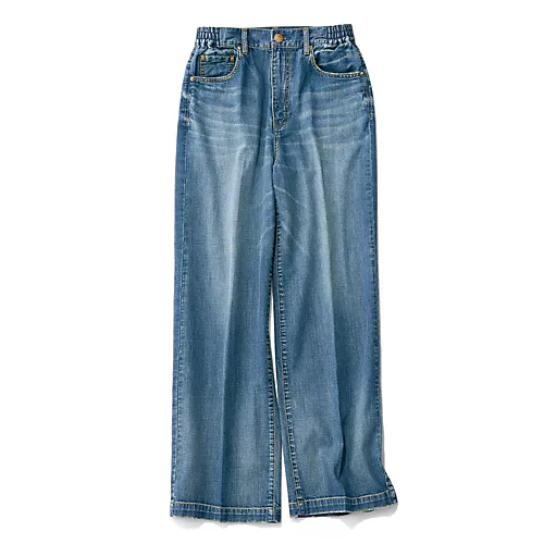 RED CARD TOKYO×eclatRelaxy Slogan／ソフトデニム￥27,500