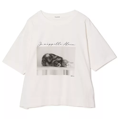 E by eclatAlain CAT Tシャツ￥7,700（