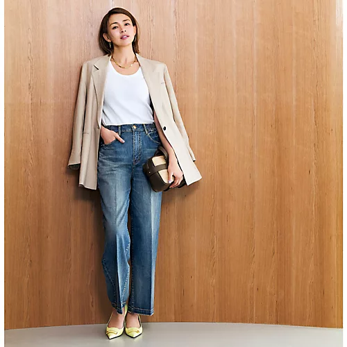 ED CARD TOKYO×eclatRelaxy Slogan／ソフトデニム