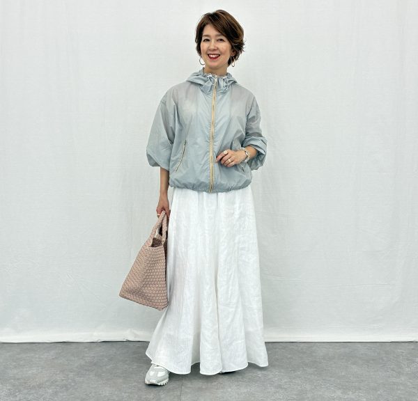 PLAIN PEOPLE×eclatプレインピープル×エクラ【別注】リネンスカート￥39,600（税込）