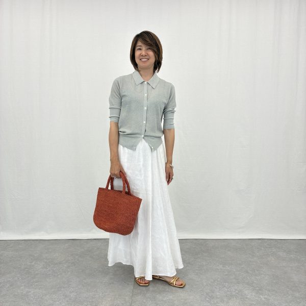 PLAIN PEOPLE×eclatプレインピープル×エクラ【別注】リネンスカート￥39,600（税込）