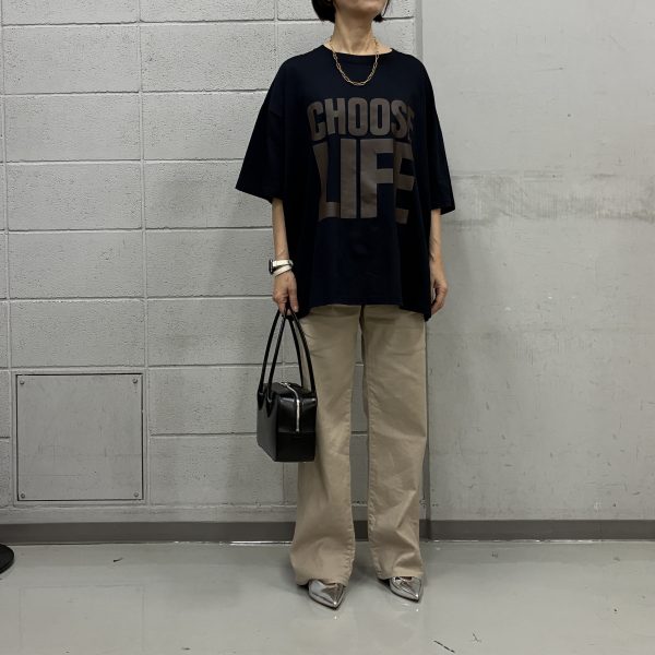 RED CARD TOKYO×eclat35th Anniv. Straight リネンデニム￥27,500