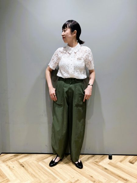 【スタイリスト石上美津江さん来店イベントレポート】コラボ新作とプロのひと手間でコーデが完成！　#LEEマルシェ