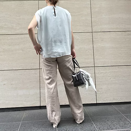 RED CARD TOKYO×eclat35th Anniv. Straight リネンデニム￥27,500