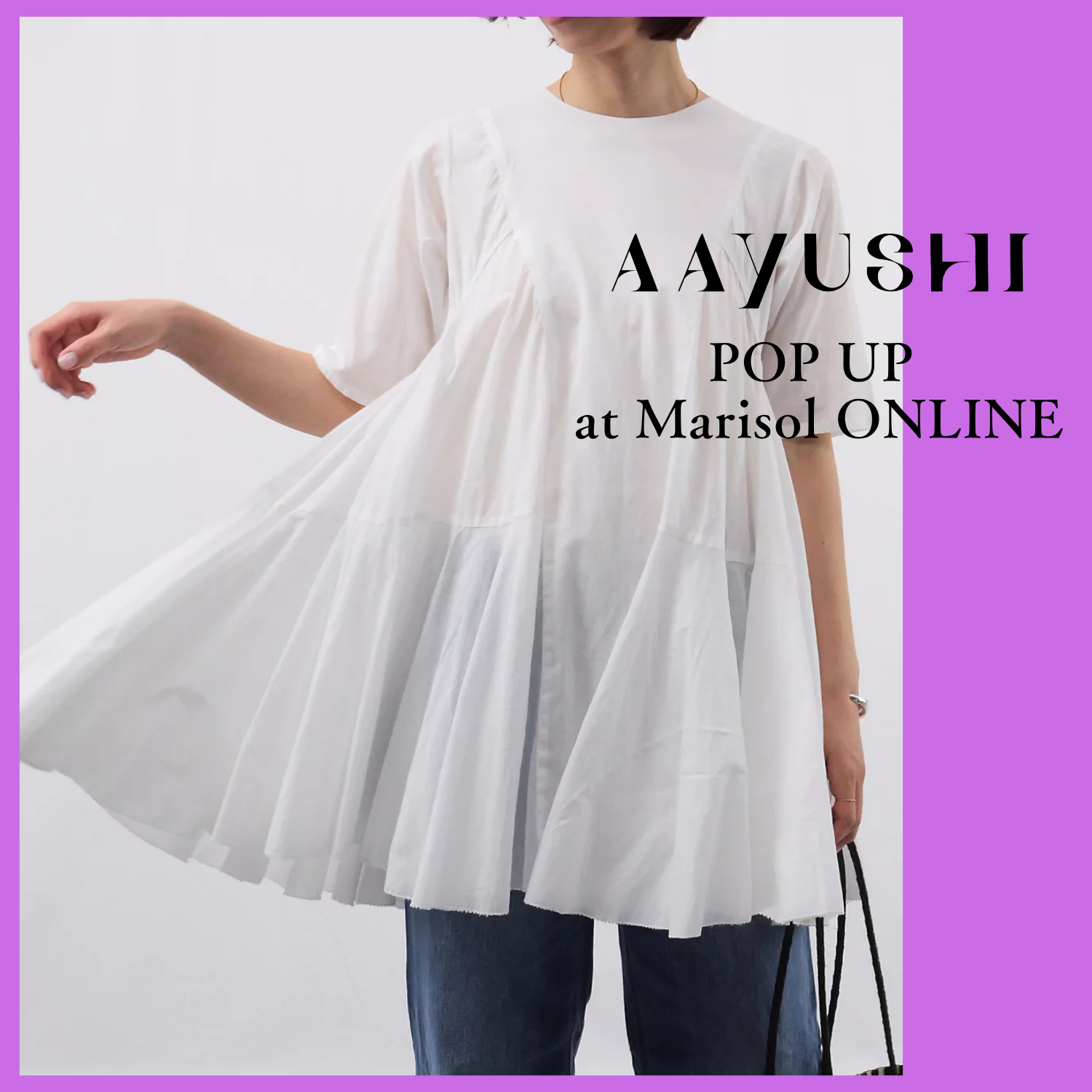 ＼期間限定／話題のAAYUSHI【アユーシ】販売開始！春夏コーデが着映える大人気アイテムがラインナップ【40代ファッション】