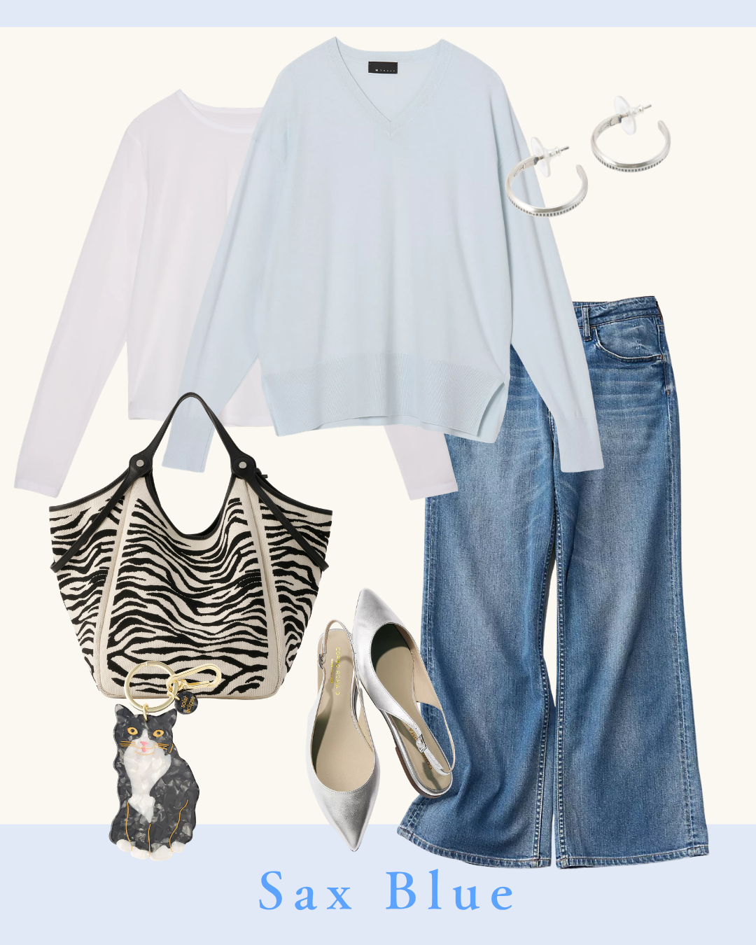 40代のきれいめ派に!パステルカラーニットでつくる旬の春コーデ