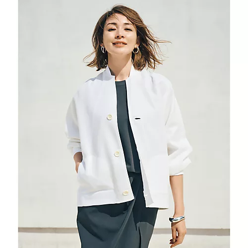 mtmodelist×eclat【戸野塚かおるさん別注】メッシュブルゾン￥40,700