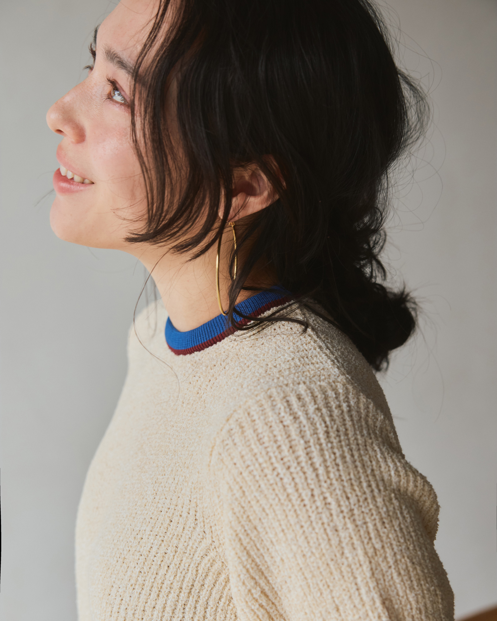 【RYE TENDER】旬リンガーはニットで! ぷくぷくの編み地で脱ユニフォーム感 | GOOD THINGS Vol.107