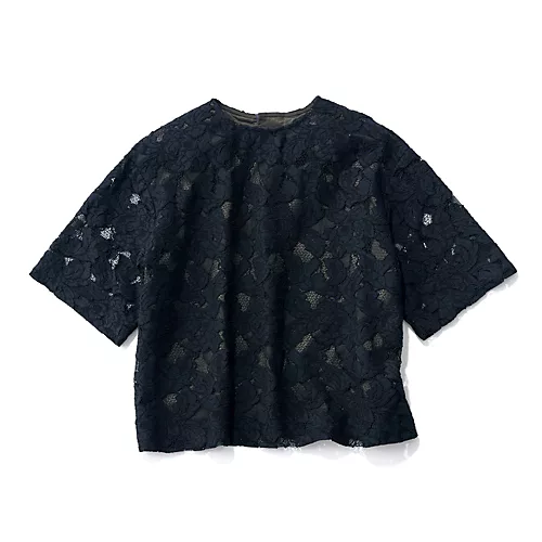 E by eclatバックラインレーストップス￥19,800