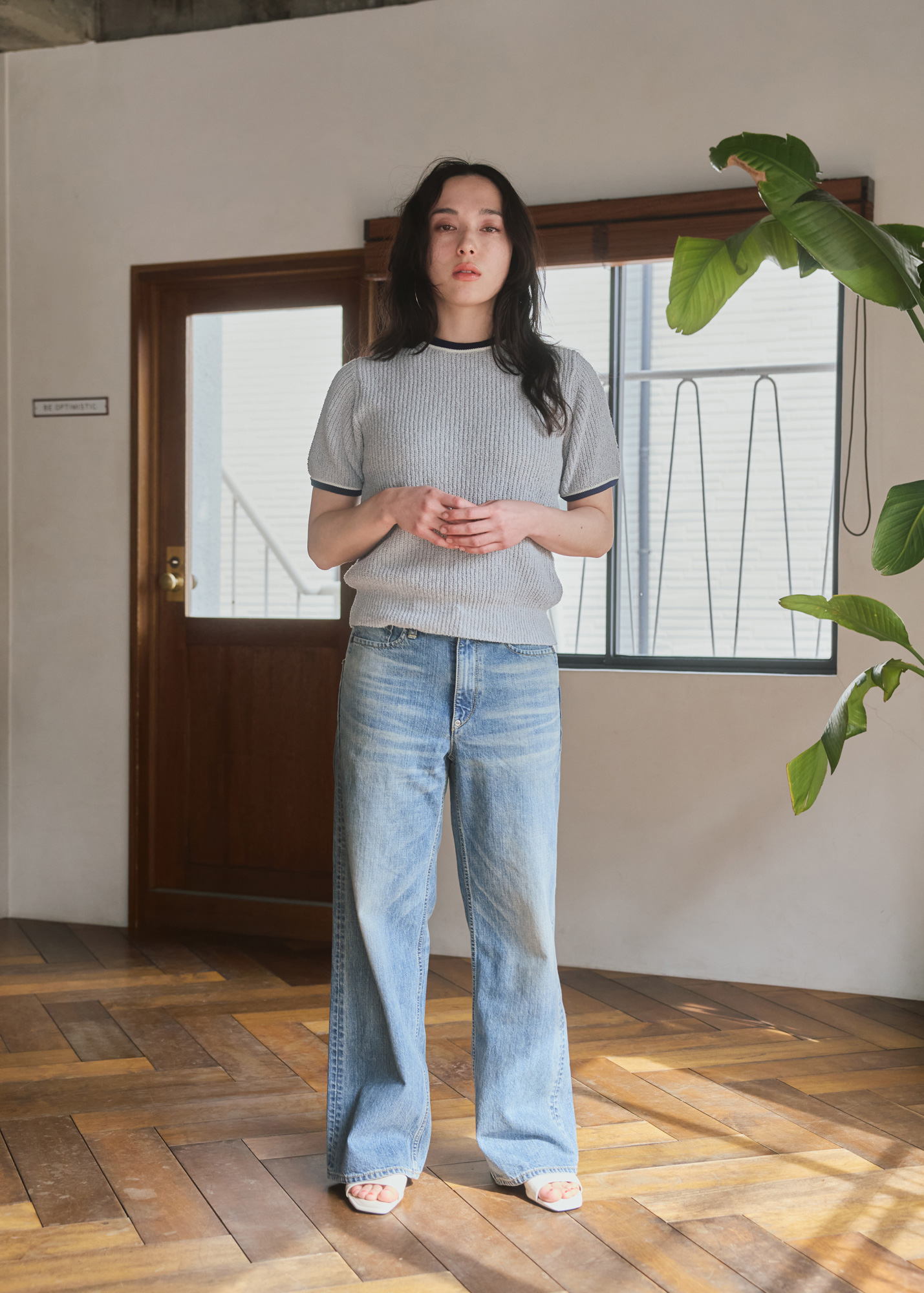 【RYE TENDER】旬リンガーはニットで! ぷくぷくの編み地で脱ユニフォーム感 | GOOD THINGS Vol.107