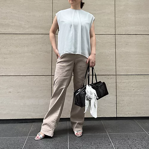 RED CARD TOKYO×eclat35th Anniv. Straight リネンデニム￥27,500