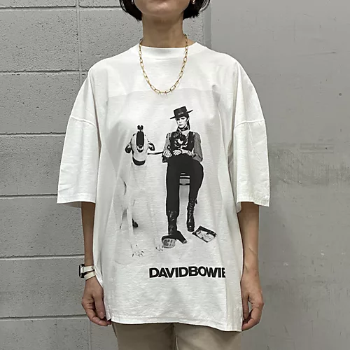 KATHARINE HAMNETTデヴィッド・ボウイ×キャサリン・ハムネットコラボTシャツ￥22,000