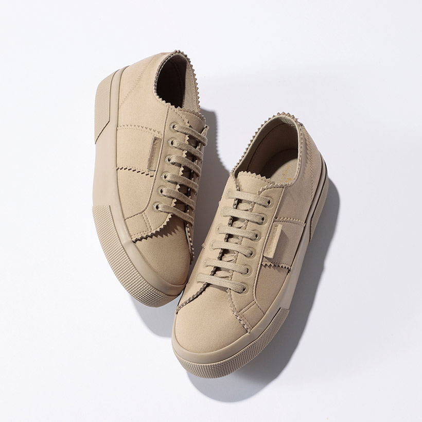PELLICO×SUPERGA 撥水レザースニーカー