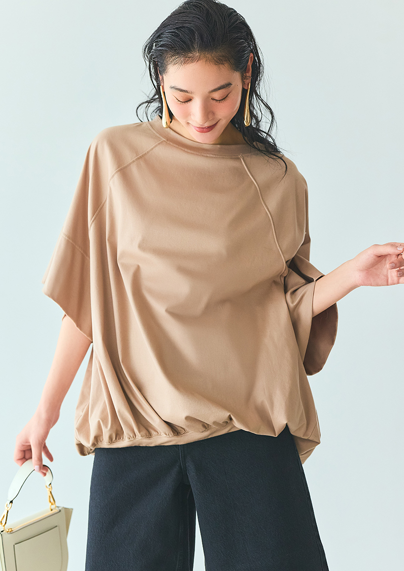 フォルム美人なスウェット×女っぽ靴でつくる初夏の6Style