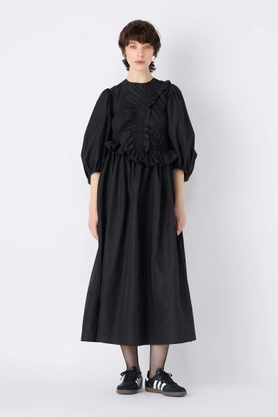 CECILIE BAHNSENBOLIA DRESS RECYCLED FAILLE￥187,000