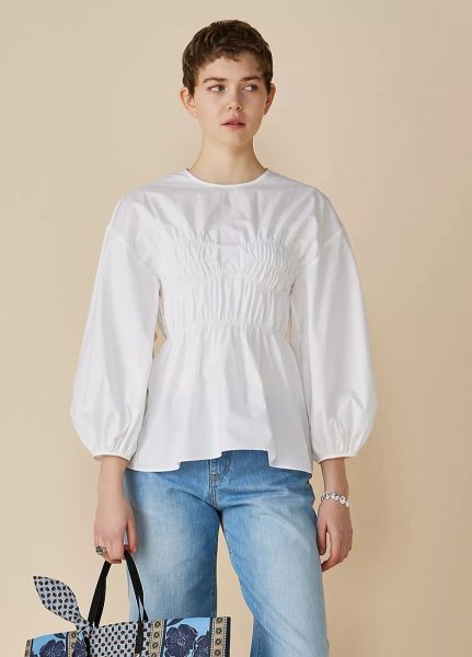 CECILIE BAHNSENCAMRYN TOP COTTON￥165,000