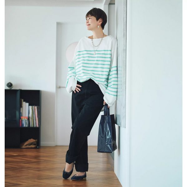 porselli【五明祐子さんコラボ】 バレエシューズ¥38,500