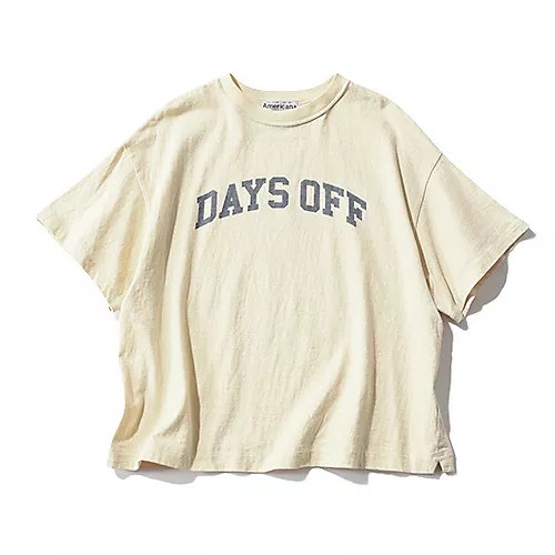 AMERICANA【五明祐子さんコラボ】【洗える】ロゴTシャツ¥8,250