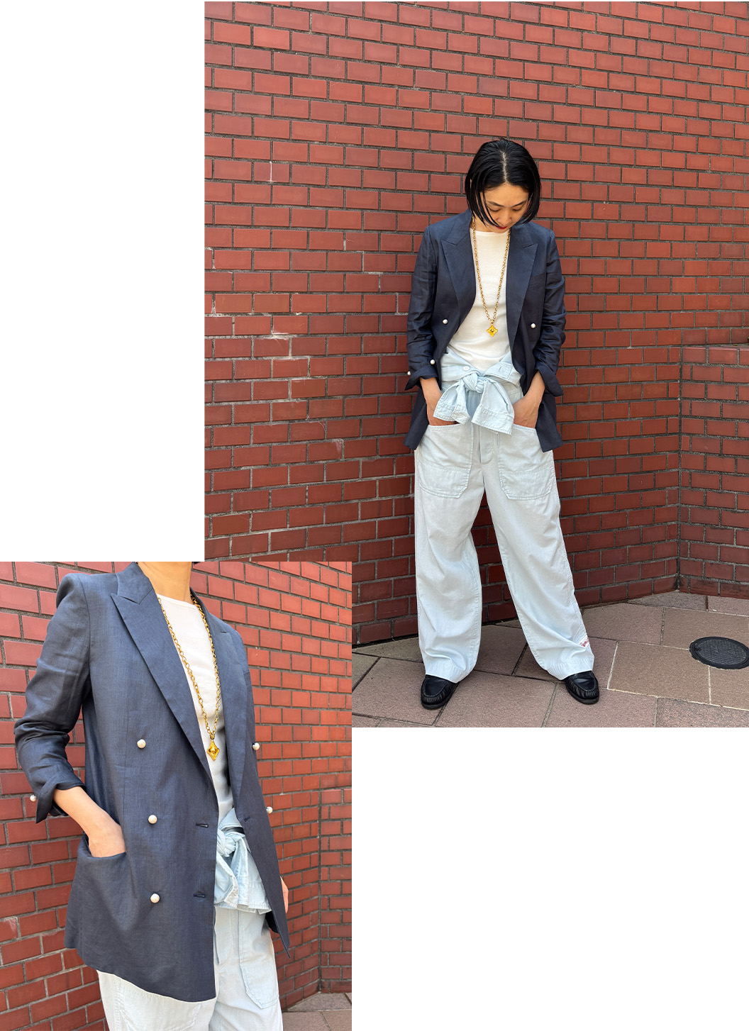 MADISONBLUE UNLINED BLEECKER W6B BLAZER LINEN