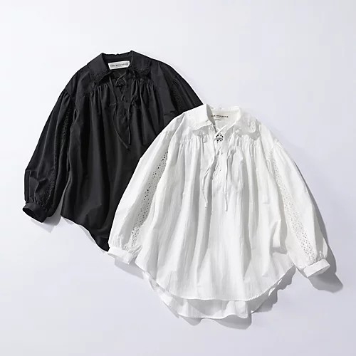 春デニムに合わせたい、ちょい甘ブラウス&着映えシャツ