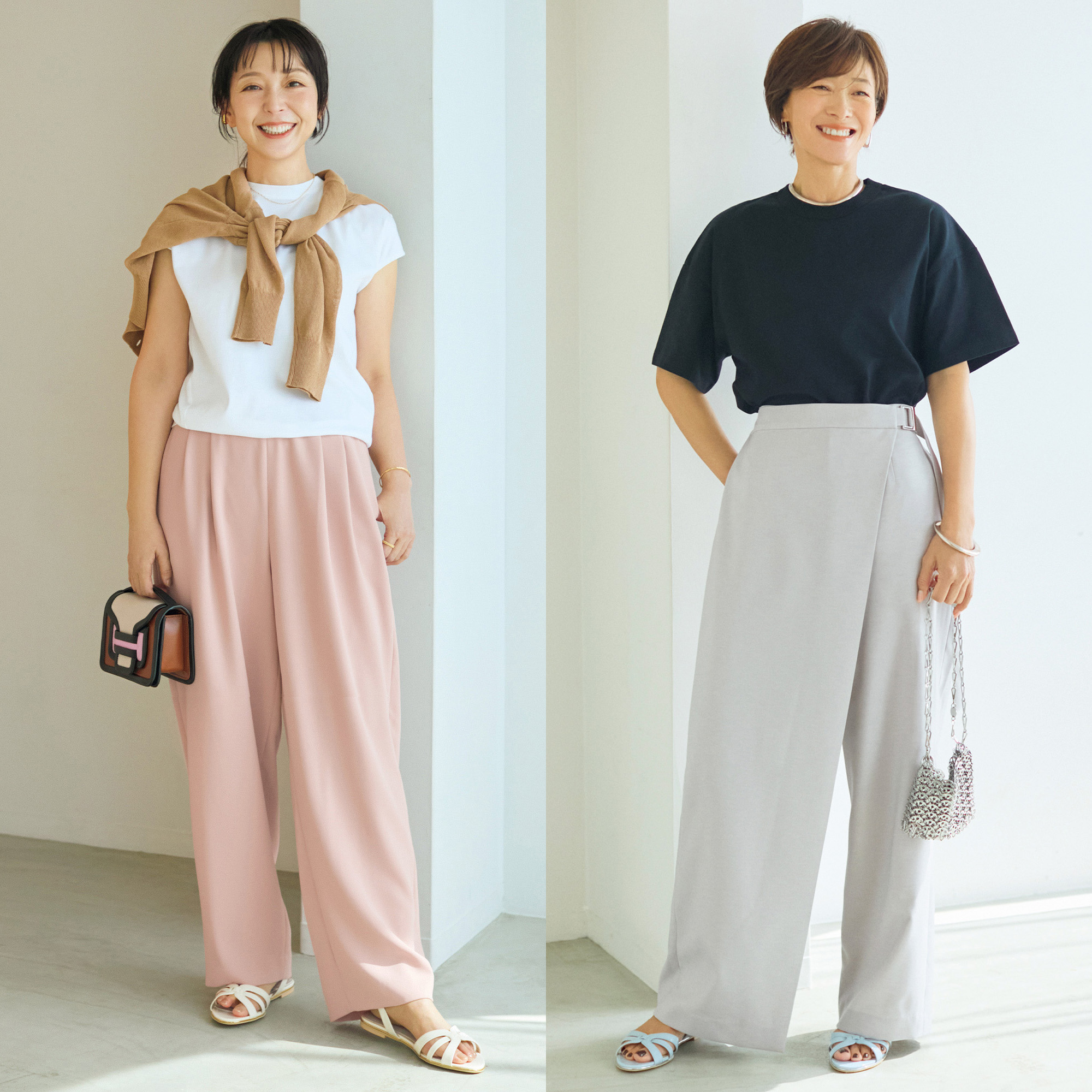 E by eclat 【とろみ】コクーンブラウス ￥10,890（税込）ピンク E by eclat(イーバイエクラ)の【とろみ】コクーンブラウス通販